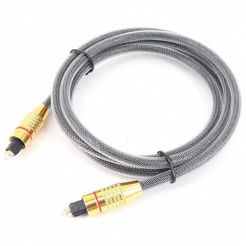 Od6.0 Transparant Netwerk Toslink Digitale Audiokabel Optische Tv-Vermogensversterker Vierkante Poort Interface Optische Vezelkabel 1M 2M