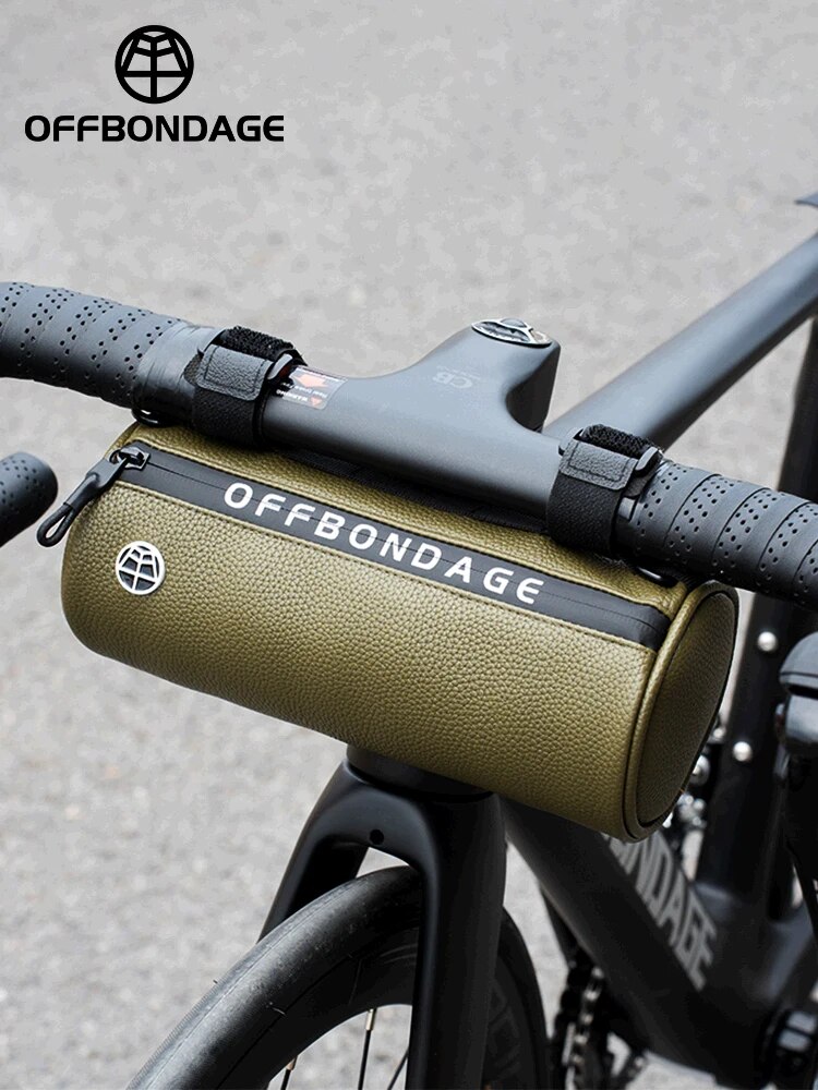 Borsa Da Manubrio Impermeabile Per Bici – 3L, Chiusura A Rotolo E Tracolla Inclusa