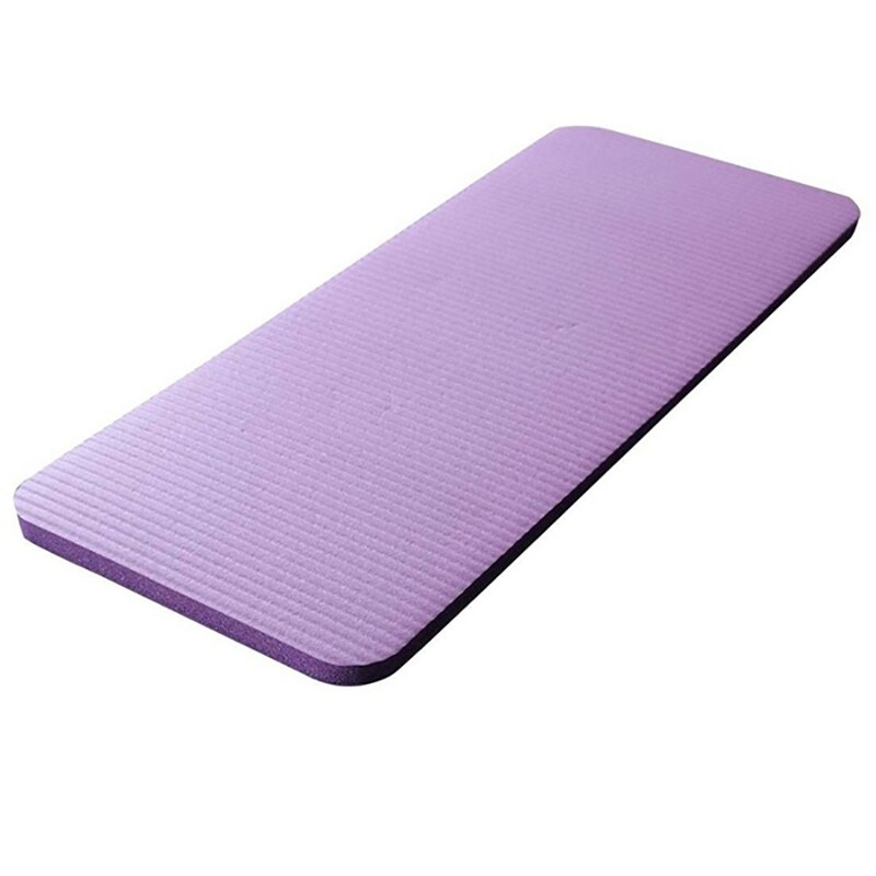 60 x 25 nbr yogamatta halkfri nbr pilates yogamattor hem hälsa träning fitness meditation pad gym träning fitness 5 färger: Lila