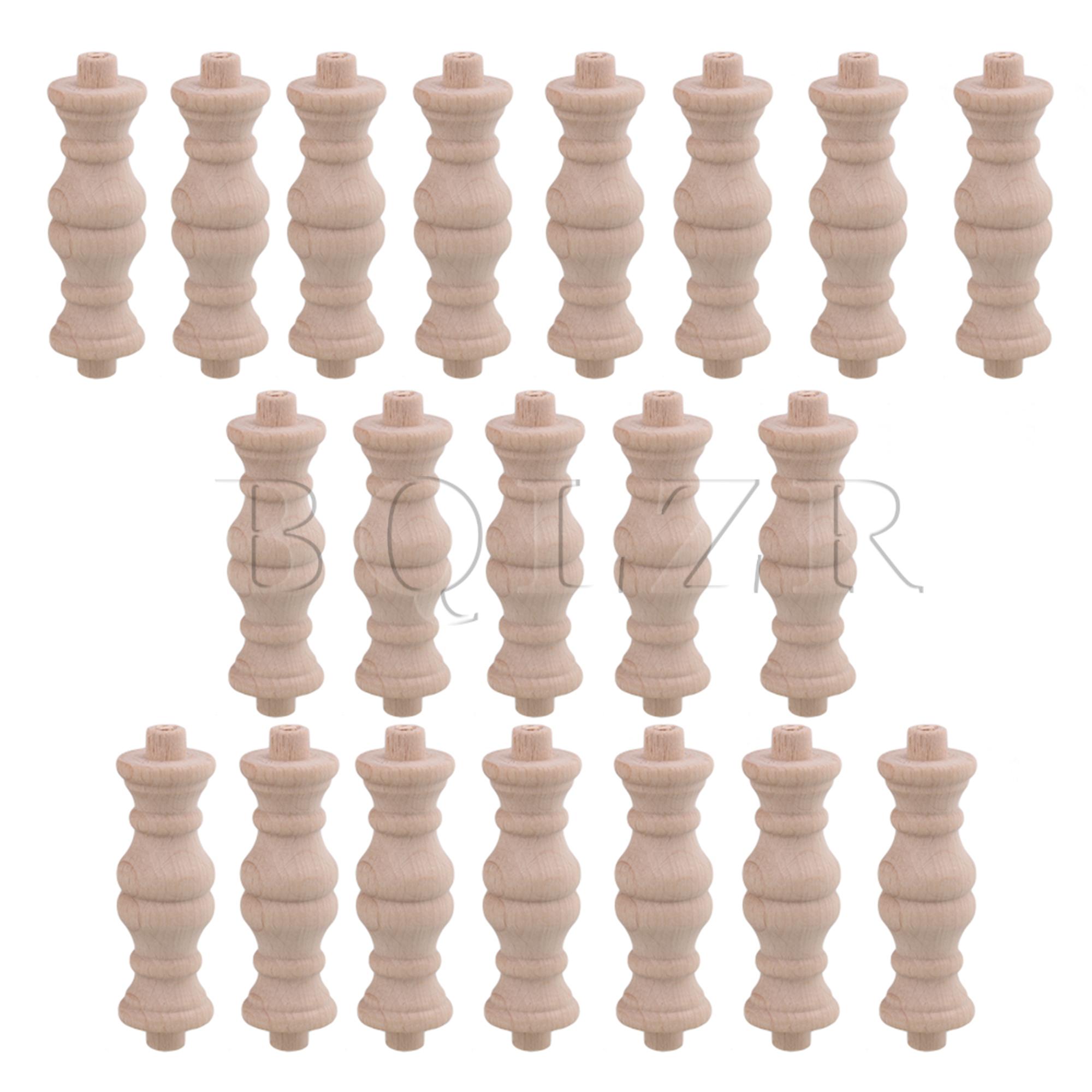 20pcs 6x1.8cm Solid Wooden Emboss Process Craft Sp... – Vicedeal