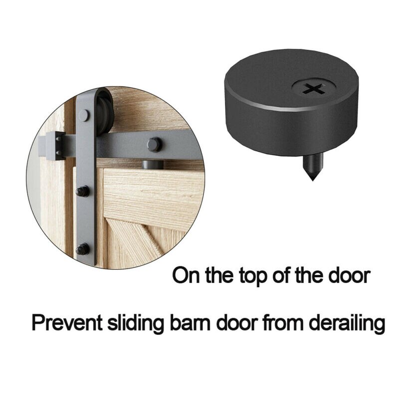 Anti-jump Disk Block Block Sliding Wooden Door Track Drive Household Equipment