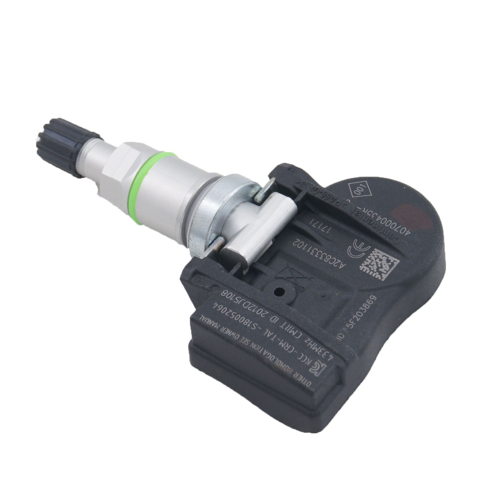 4 st 407000435r tpms däcktryckssensor för renault megane laguna fluence latitude 433 mhz 40700-0435r, s180052064z