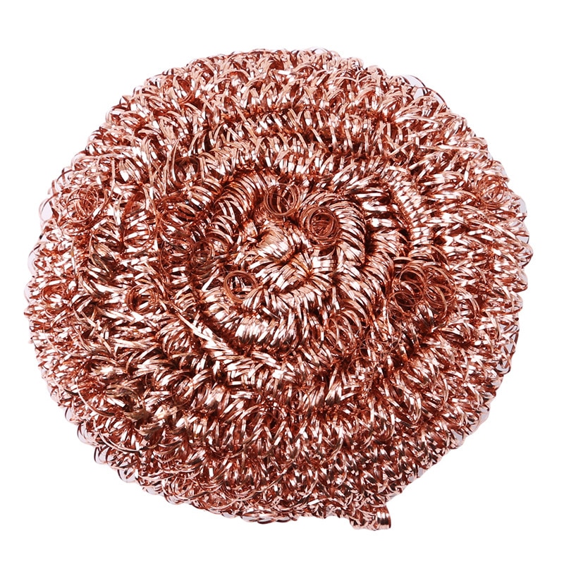 Alambre de limpieza de cobre para soldar, puntas de hierro para soldar, bolas de esponja, limpiador de punta de hierro para soldar, herramienta de limpieza de cocina, 1 ud.-976848