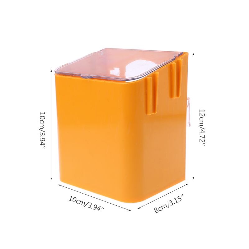 Pigeon Feeder Water Feeding Plastic Food Dispenser Pet Birds Parrot Container Supplies Dustptoof Bird Feeder