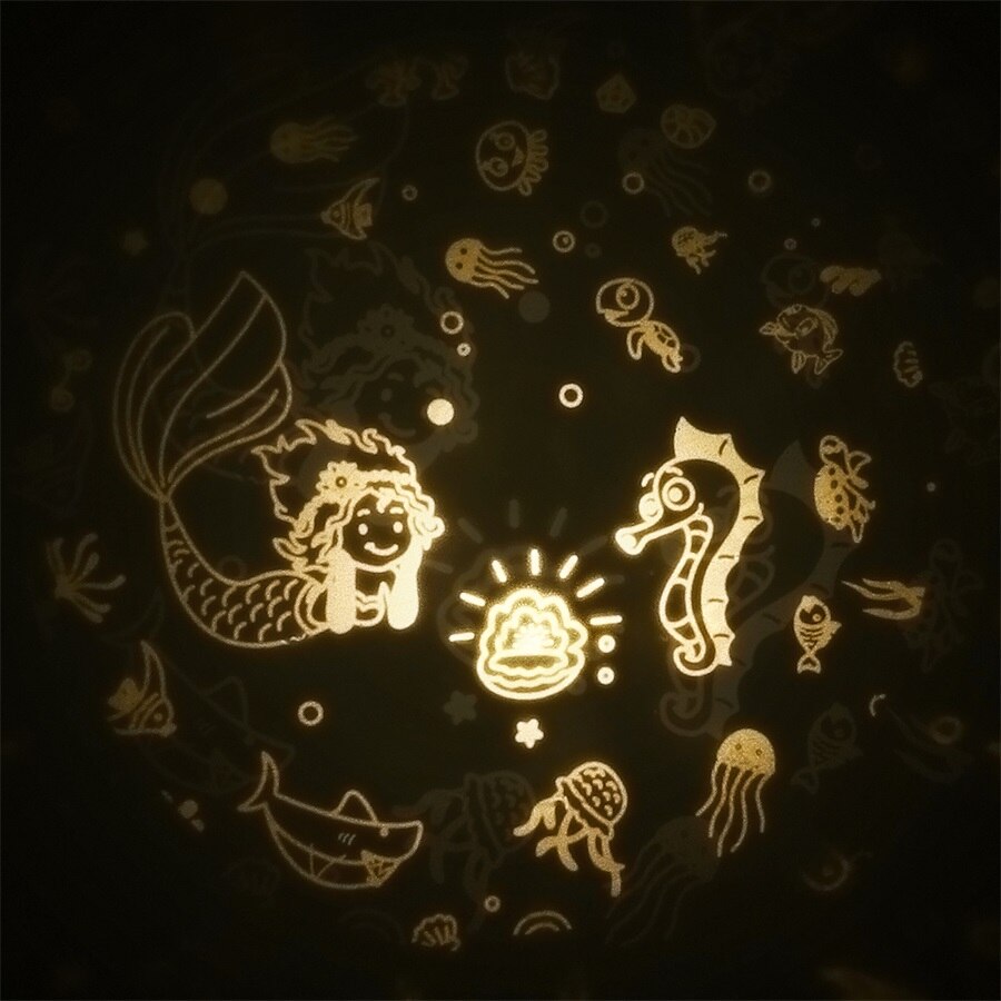 Multifunctionele projector nachtlampje sterrenhemel nachtlampje babykamer led lamp voor kinderen babykamer kinderen