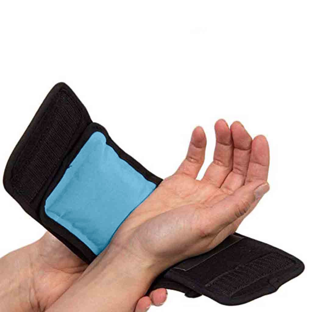 Gjenbrukbar ispose for skader gel stropp wrap hånd fot håndledd albue lindring smerte kulde terapi lindring smerte ispose