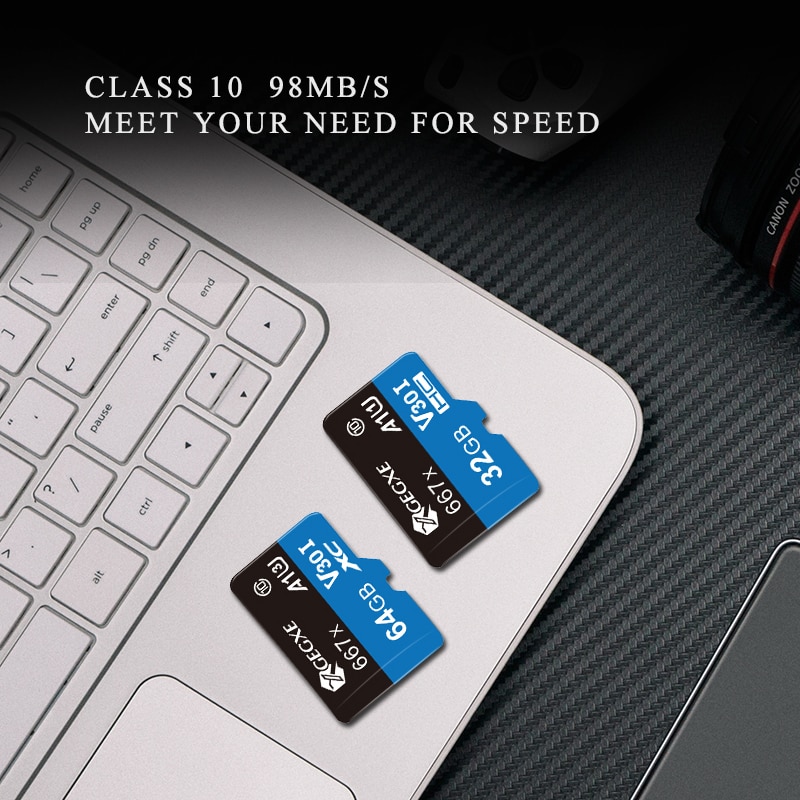 Tarjeta de memoria flash de alta velocidad para tableta, cámara y teléfono móvil, 128GB, 64GB, 32GB, 16GB, 8GB, microsd, TF/SD