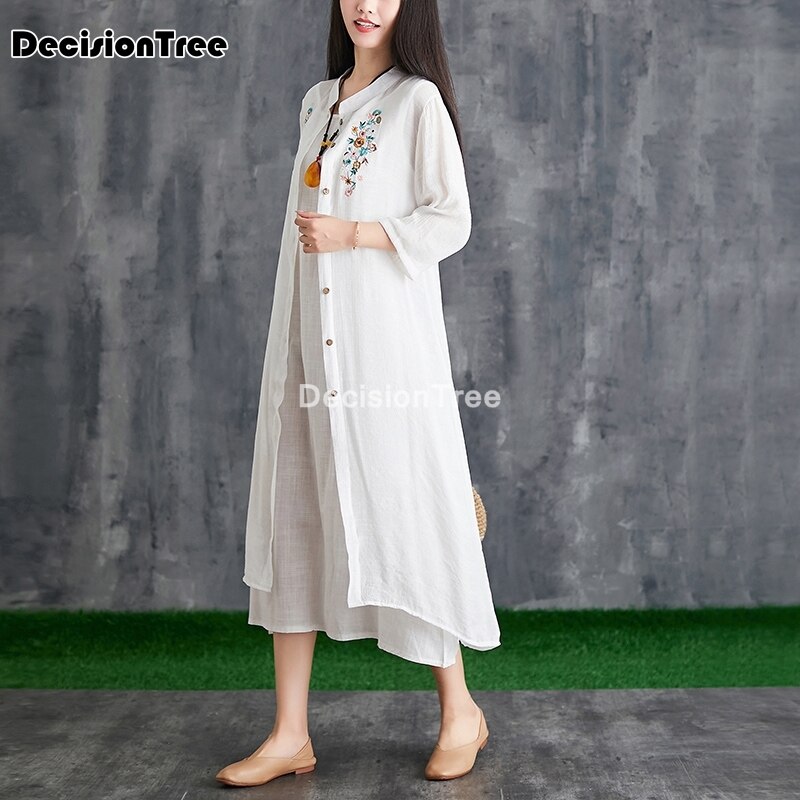 Ropa tradicional china para mujer, traje clásico tang, camisas qipao, cárdigan de kimono chino para étnica vintage hanfu,