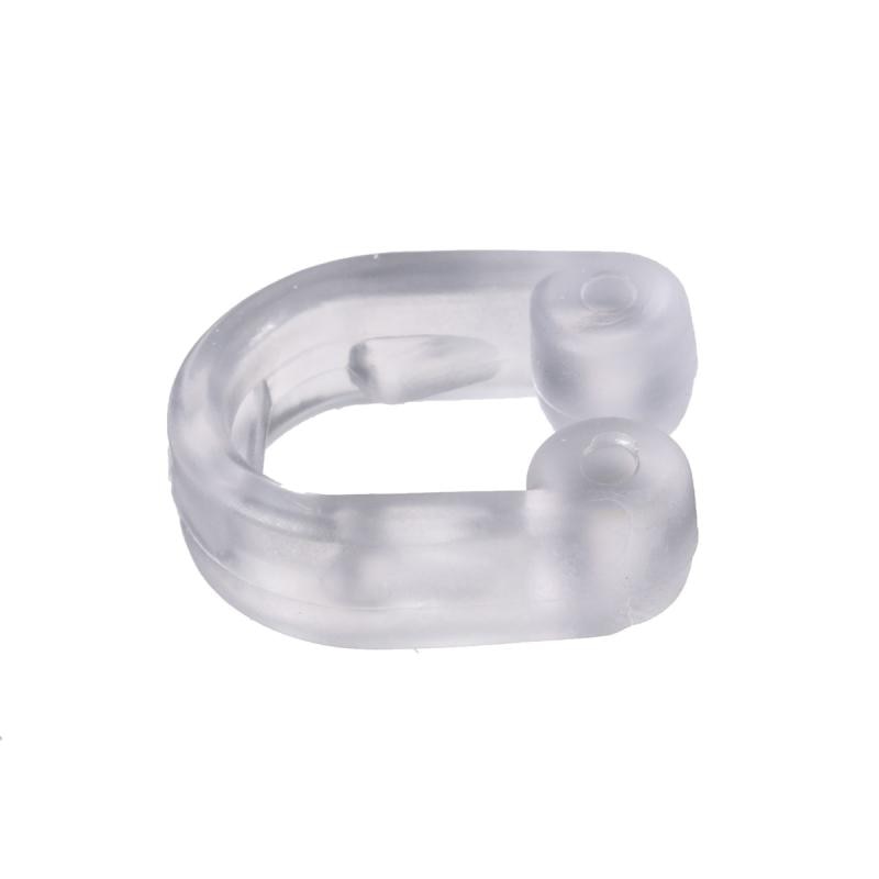 Anti Snore Sleep Nose Clip Clear Silicone Gel Anti Ronflement Snoring Stoper Silent Sleep Apnea Guard Help Aid Device With Case