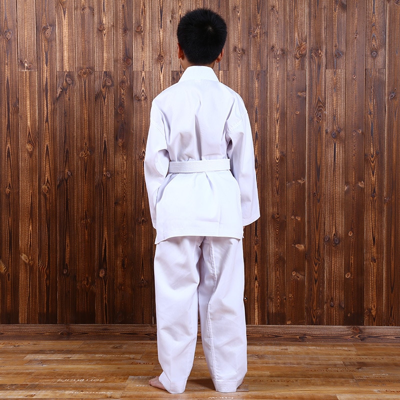 Karate Clothes Season Taekwondo Costume Children's Judo Sports Training Suit Explosion Fitness Clothes Sports Taekwondo