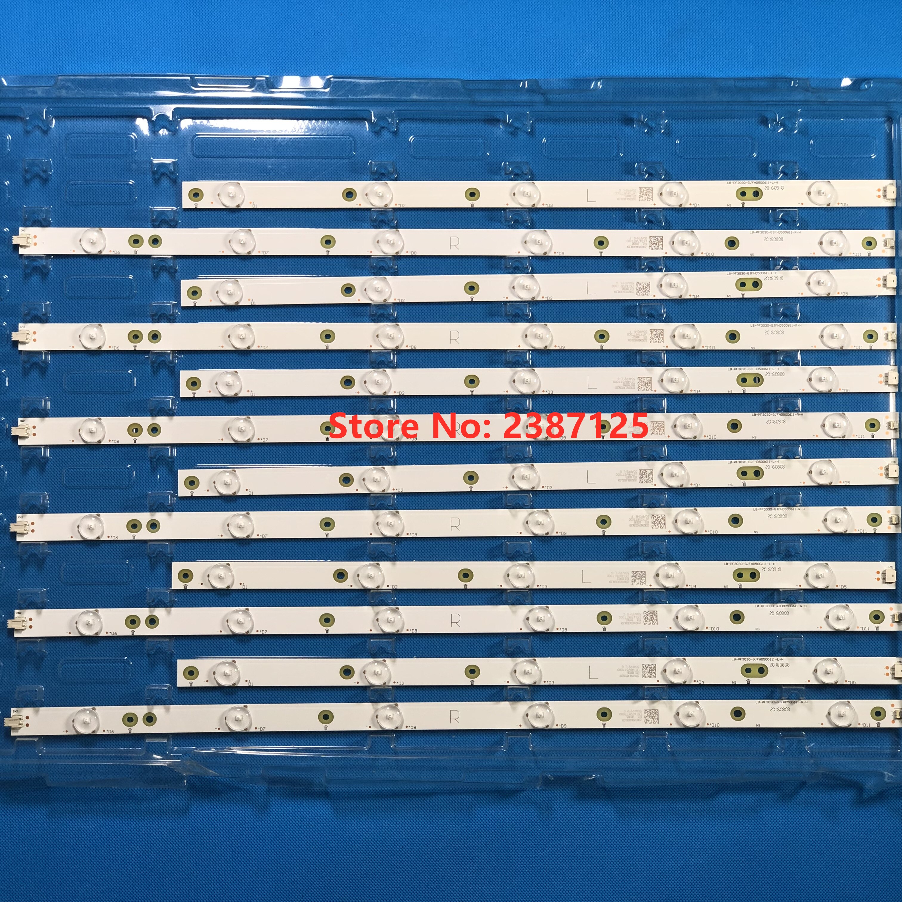 LED Backlight strip For AO C 50" TV LC-50LB261U 500TT26 500TT25 V5 50PFL6340/T3 LD50P03Q 500TT63 500TT42 500TT41 500TT56 500TT55