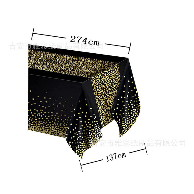 PLULON Lot De 3 Nappes D'halloween 137 X 274 Cm Toile D'araignée Nappe