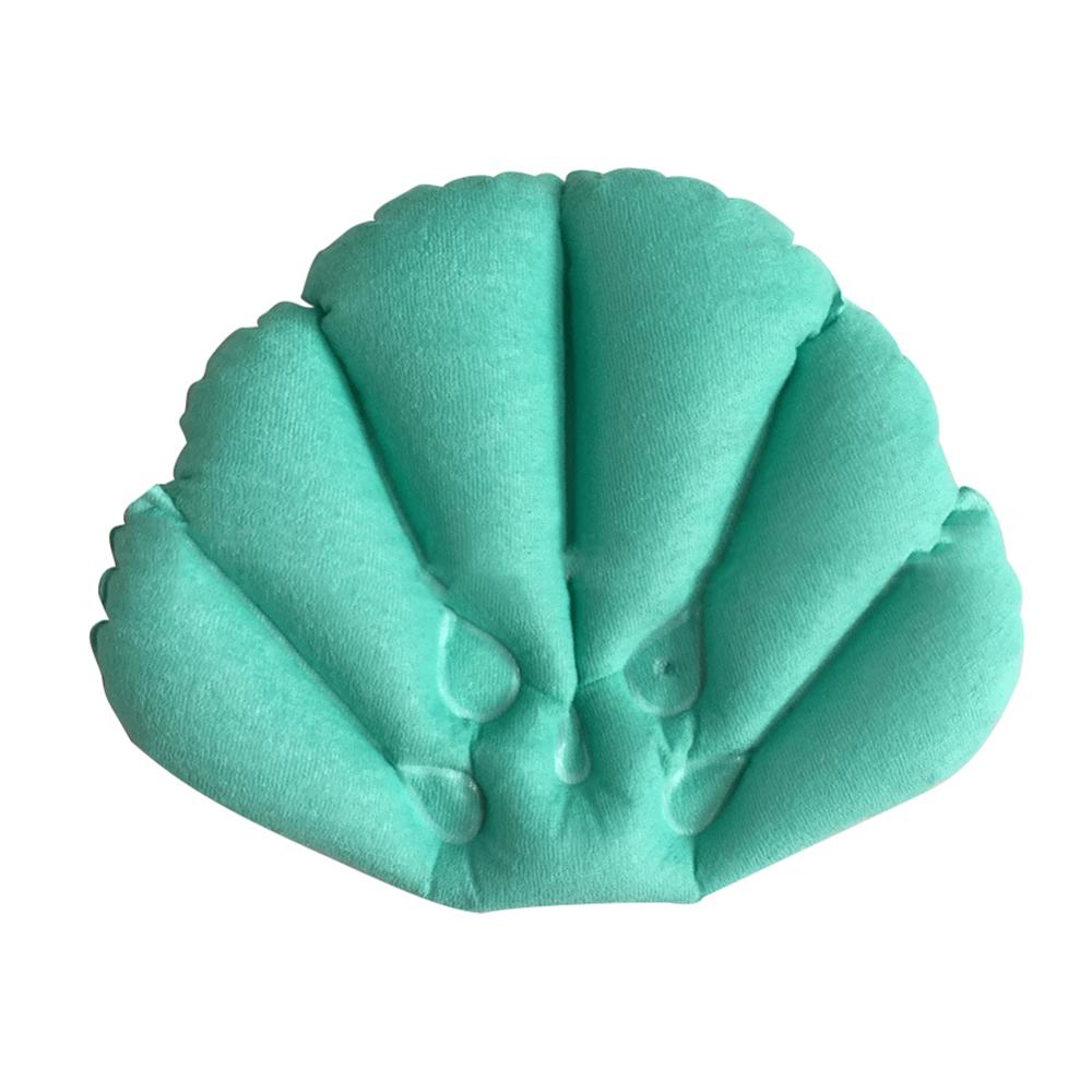 Bathroom Bath Pillow Inflatable Bath Spa Pillow With Suction Cups Bathtub inflatable pvc bath pillow Household