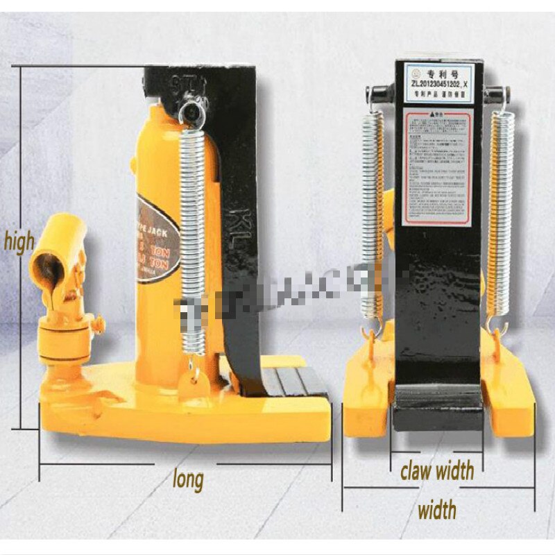 Hydraulic Tools Claw Type Hydraulic Jack MHC5T Hydraulic Lifting Machine Hook Type Jack