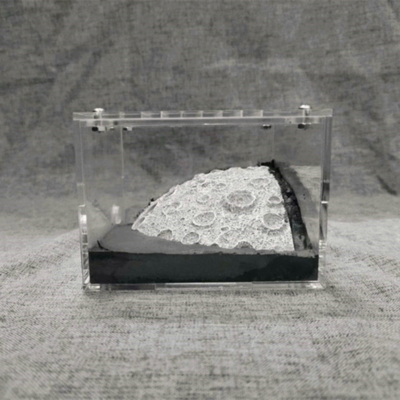Concrete Ant Nest Acrylic Ant Farm Workshop Flat Nest Gypsum Landscaping Ant Nest 9x9x7cm