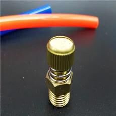 Spring muffler brass adjustable muffler exhaust valve 1/8 1/4 pneumatic throttle silencer SD solenoid valve connector