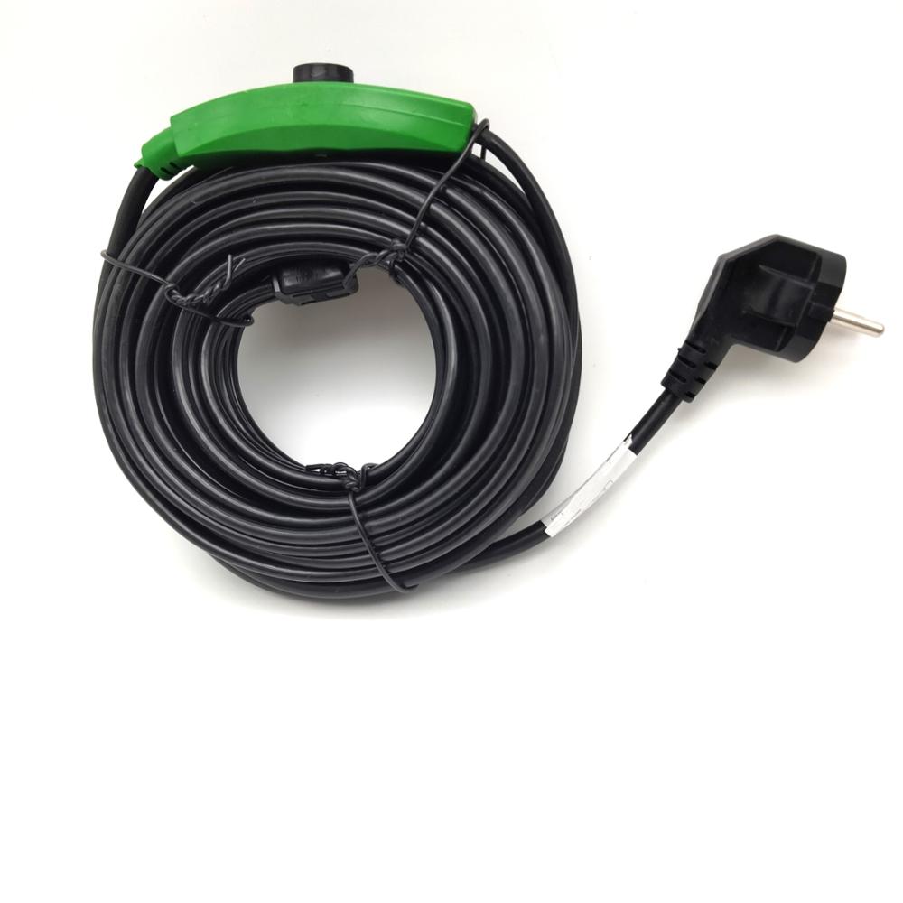 Household Antifreeze Pipe Heating Cable for Intelligent Controller Electric Heat tracing Antifreeze Heating Wire: 2m 32W