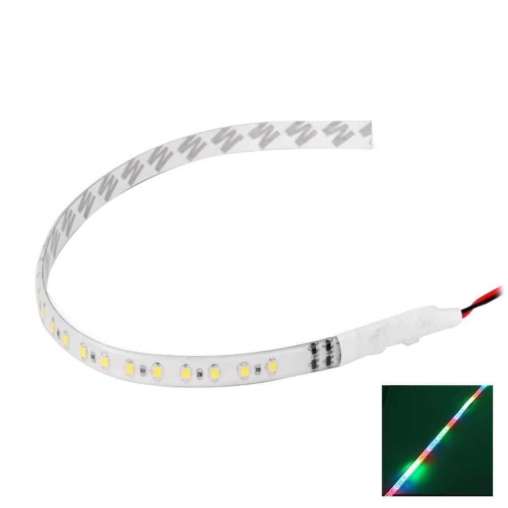 Adhesive Bendable Car Motorcycle RGB LED Knight Rider Night Light Strip Lamp Bar Bike Motorcycle Truck: RGB