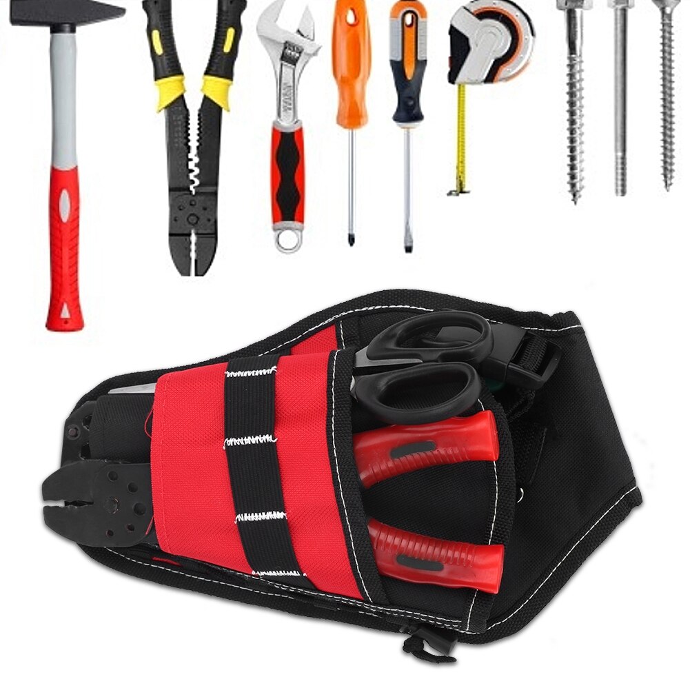 Multifunction Oxford Fabric Electrician Impact Driver Drill Holster Tool Garden Repairing Storage Tool Pouch Belt Waist Bag