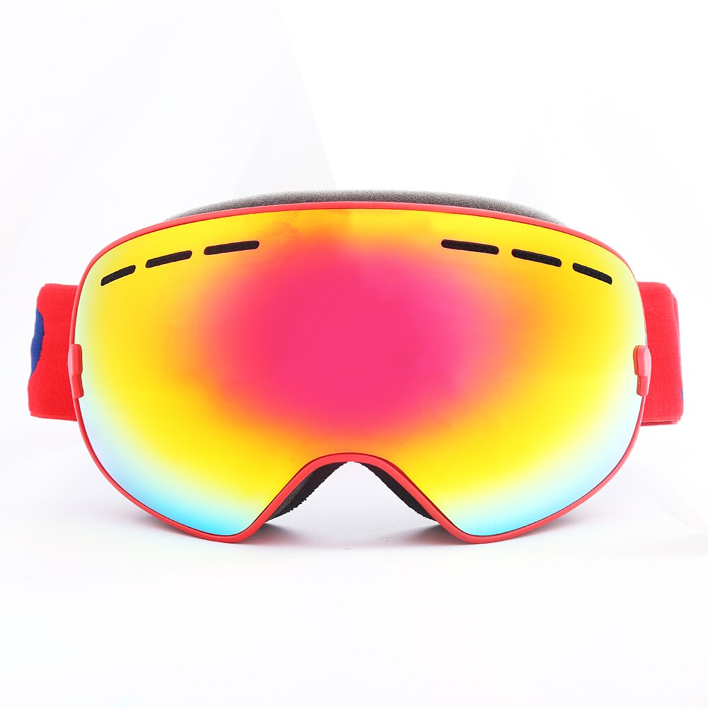 Winter outdoor skibrillen dubbele lagen  uv400 anti-condens winddicht grote skibrillen skibrillen heren dames sneeuw snowboardbrillen