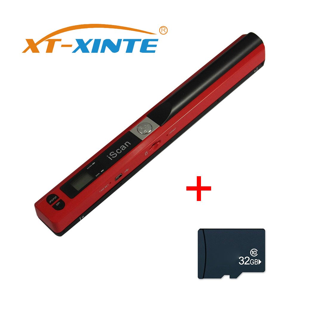 Mini Scanner Portatile 900 Dpi Display Lcd Jpg/Pdf Documento in Formato Immagine A4 Libro Scanner con 32G Micro sd/Tf Flash Card