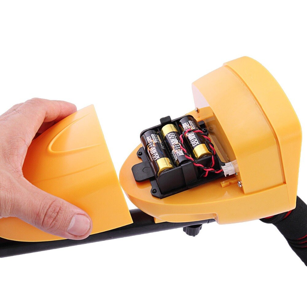 Handheld Metal Detector LCD Display Gold Digger Light Hunter Deep Sensitive Search Tools