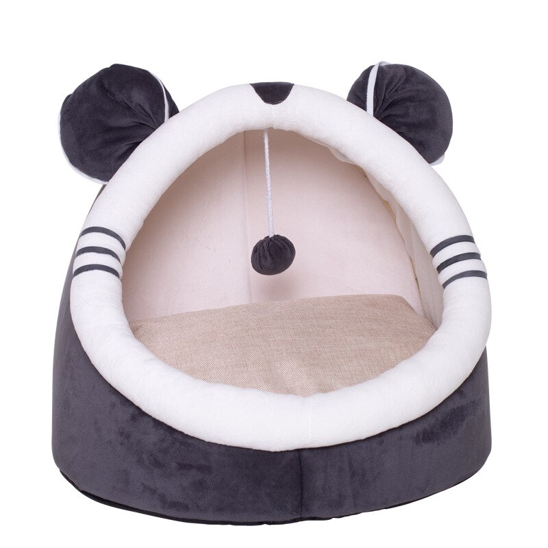 Cat Nest Dog Kennel Four Seasons Keep Warm Pet Sle... – Grandado
