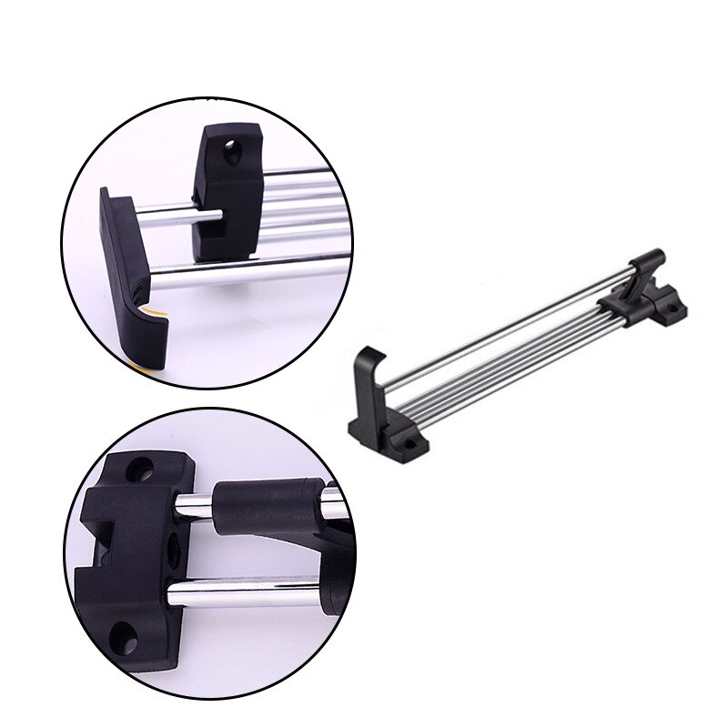 Wardrobe Top Clothes Rail Wardrobe Hanger Cloakroom Telescopic Towel Storage Rod with Screws Retractable Hanging Extending Rods