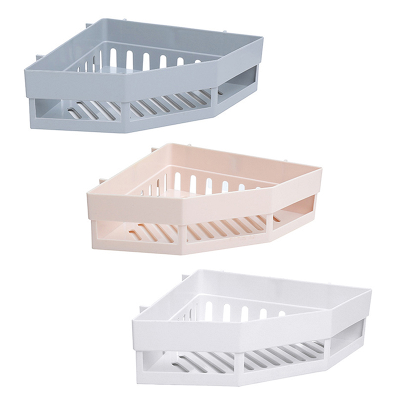 Badkamer Plank Lijm Opbergrek Hoek Houder Douche Gel Shampoo Mand