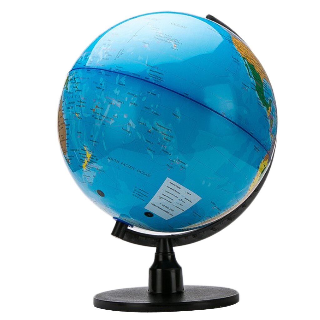 Educacional giratório globo globo inflável terra bola de praia modelo ensino universal rotação globo: Plastic