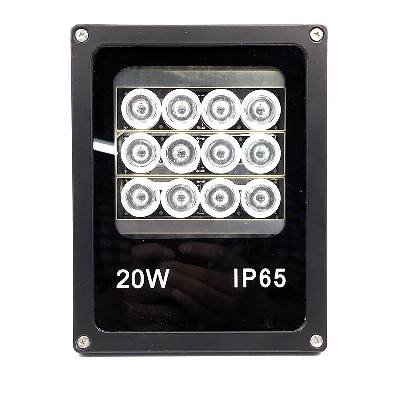 12 PCS LED 60m cctv high power light lamp IP66 white LED light Illuminator for cctv security camera system Night Vision SI-B12IR