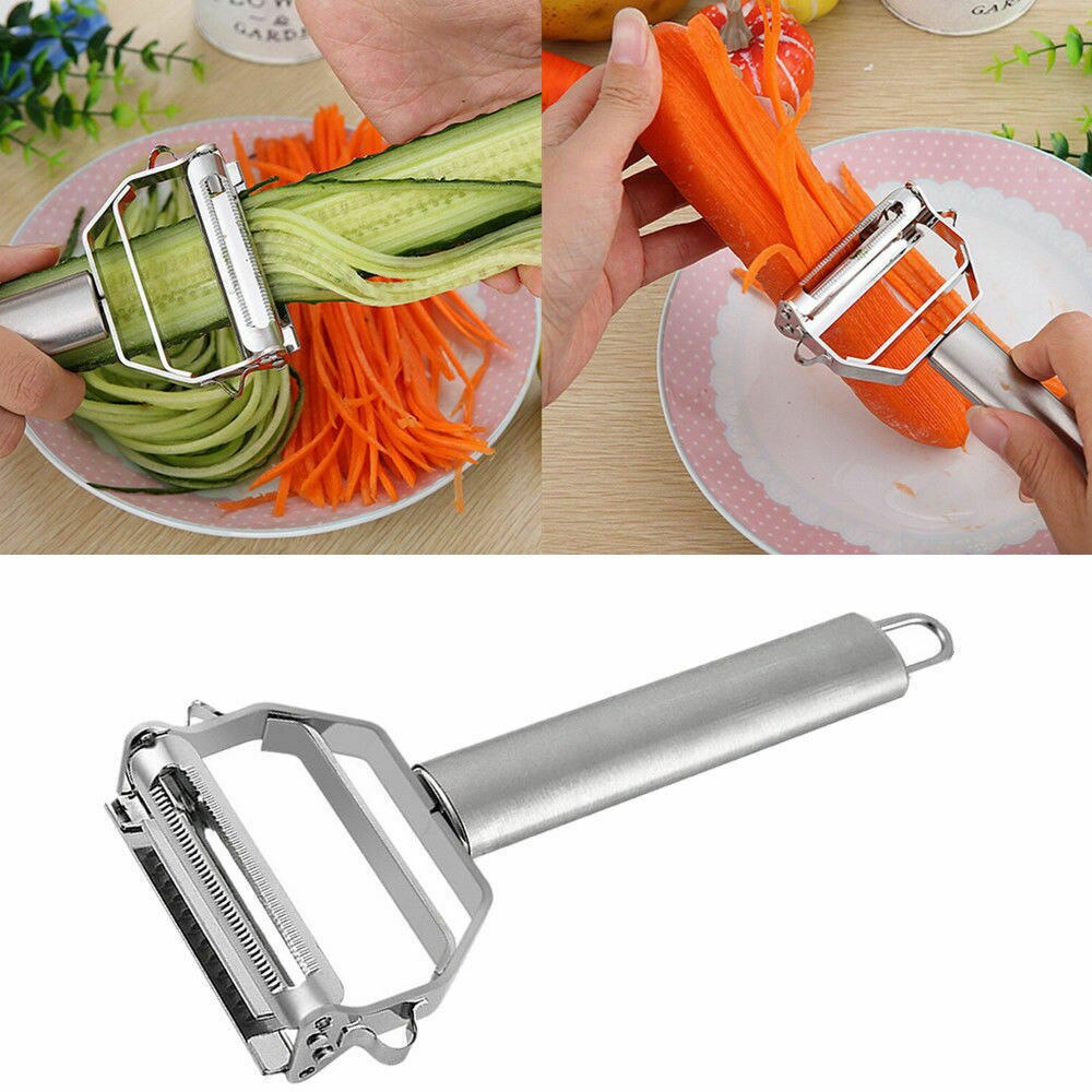 Cortadora Manual de vegetales, máquina de cortar Limón, rallador de queso, cortador de virutas de patata de acero inoxidable, herramienta de cocina Manual