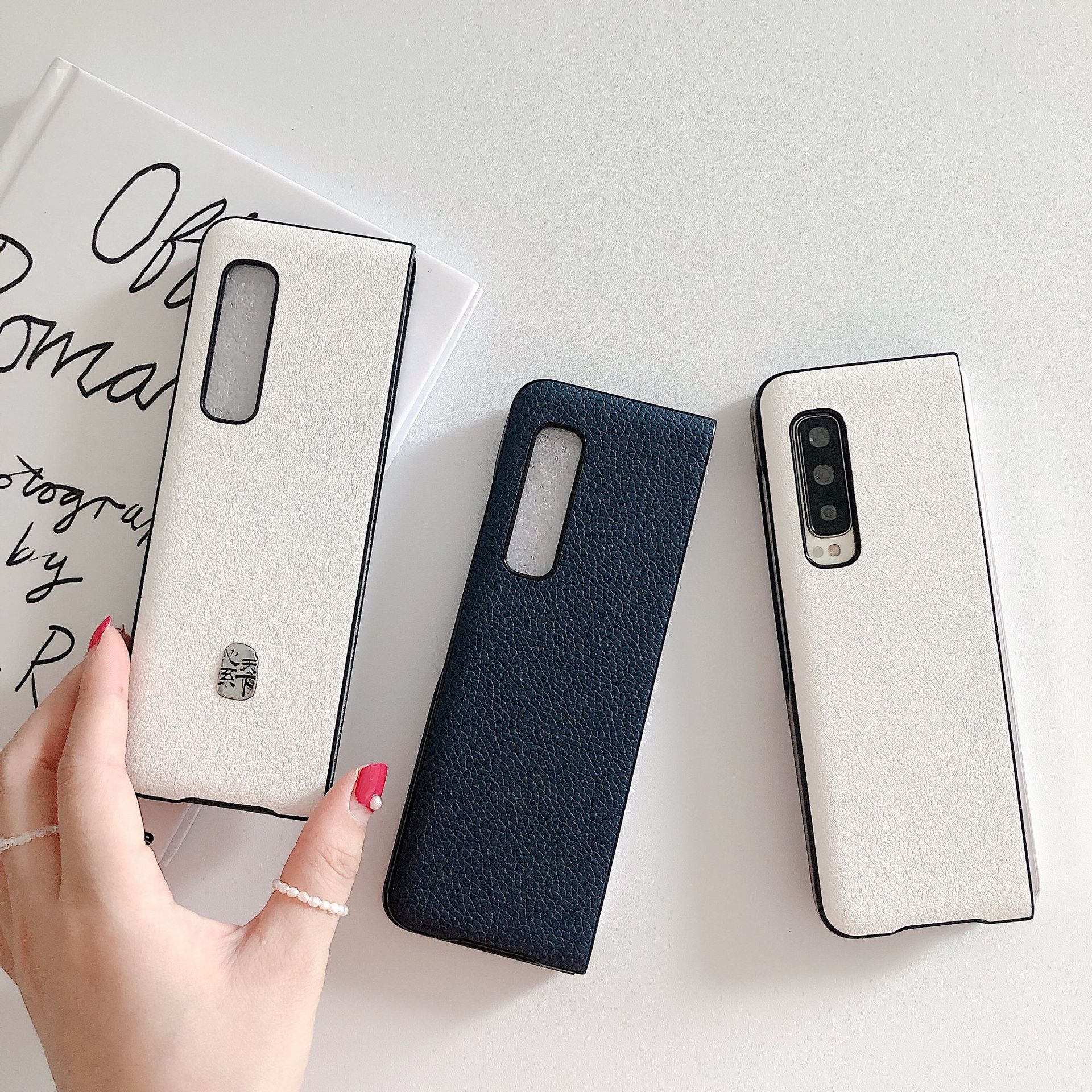 Galaxy Fold PC material Case Flip Case For Galaxy Fold Case Full Protection galaxy case fold case W20/W2020 case