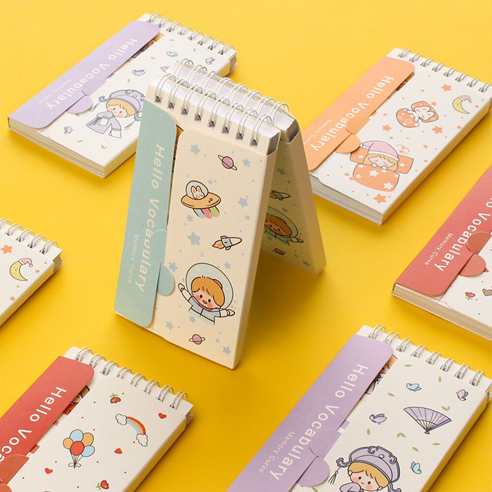 School Stationery Mini Words Book Vocabulary Notebook language learning memory book small wordbook Student Supplies