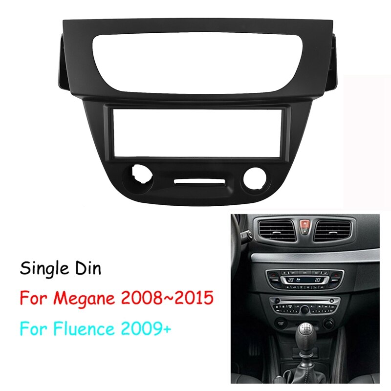 Seicane One Din 182*53mm Car Fascia Frame Radio Installation Dashboard Panel For