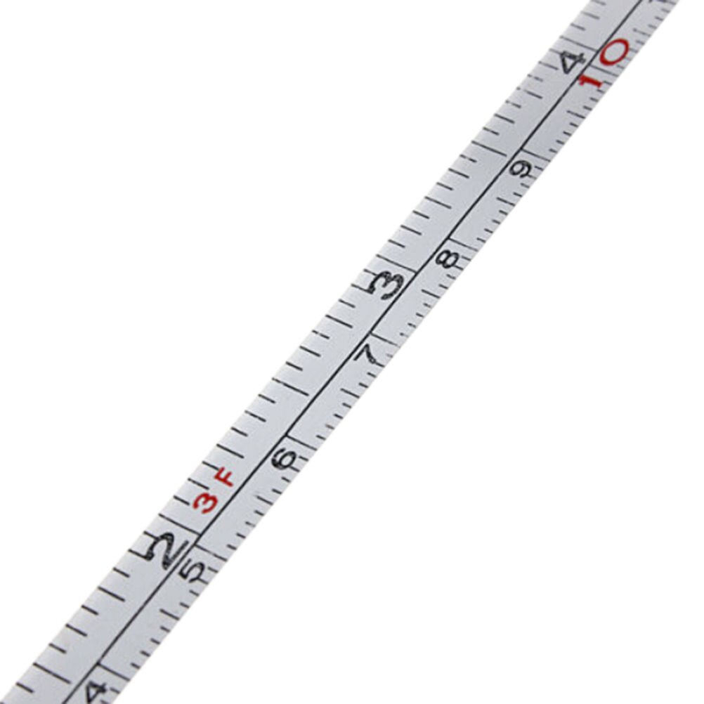 Clear Scale 1M/3Ft/40Inch Easy Retractable Ruler Tape Measure Super Mini Portable Pull Ruler With Keychain For Travel