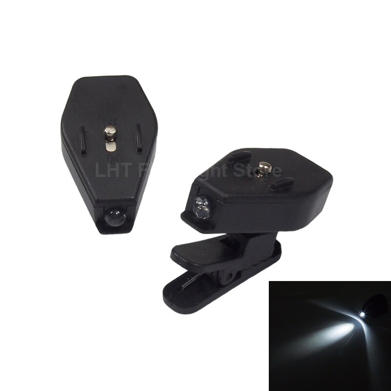 Mini Clip Led Light-Zwart (1 Paar)