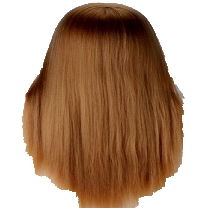 Blonde Hair Mannequin Training Head Styling Mannequin Cosmetology Hairdressing Wig Models