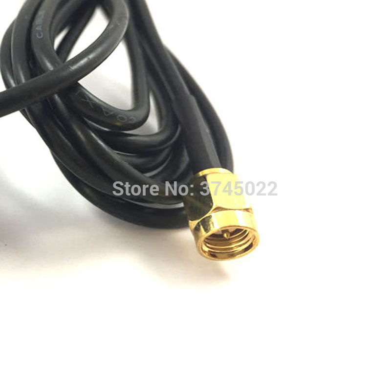 1pcs 433mhz Antenna Sma Male Plug High Gain 12dbi With 3M rg174 Pistail Cable For Radio Telemetry