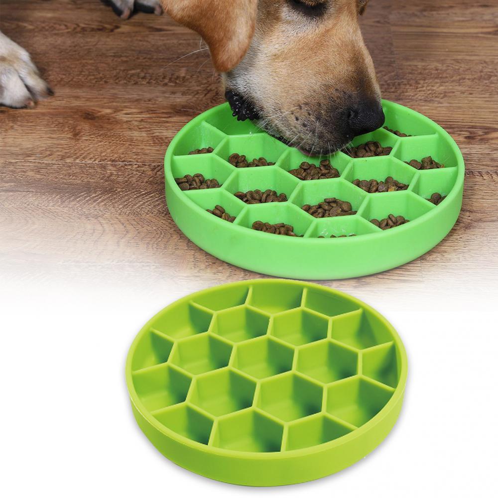 Honeycomb Anti-Gulping Non Skid Slow Feeder Eating... – Vicedeal - Prevent Rapid Eating In Dogs Slow Feeder