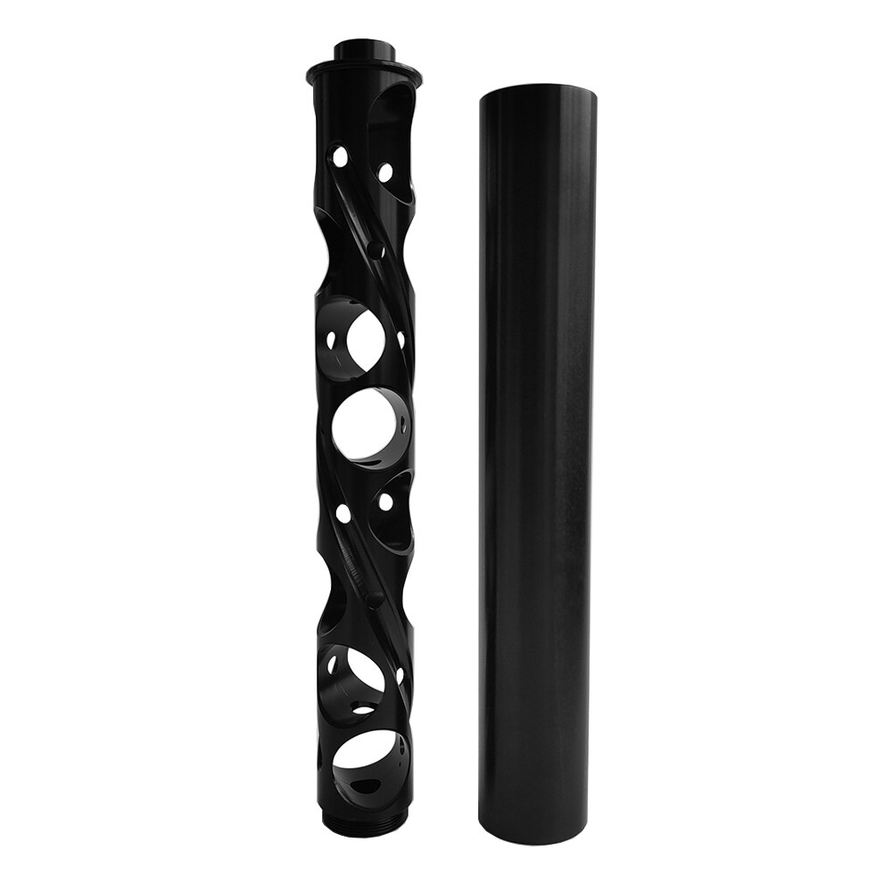 Aluminium Auto Olie Brandstof Filter Solvent Val 10 12 Inch Titanium 1/2-28 5/8-24 Single Core Voor 22lr Ak Sks Auto Napa 4003 Wix 24003