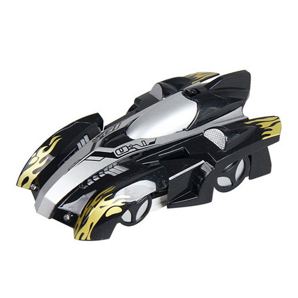 Anti Zwaartekracht Plafond Klimmen Auto Elektrische 360 Roterende Stunt Rc Auto Antigravity Machine Auto Speelgoed Auto Met Afstandsbediening: black