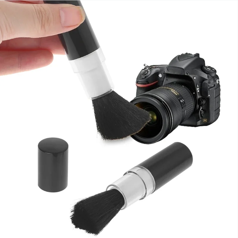 1/2pcs Camera Telescopic Lens Cleaning Brush Dust Screen LCD Display Keyboard Cleaner