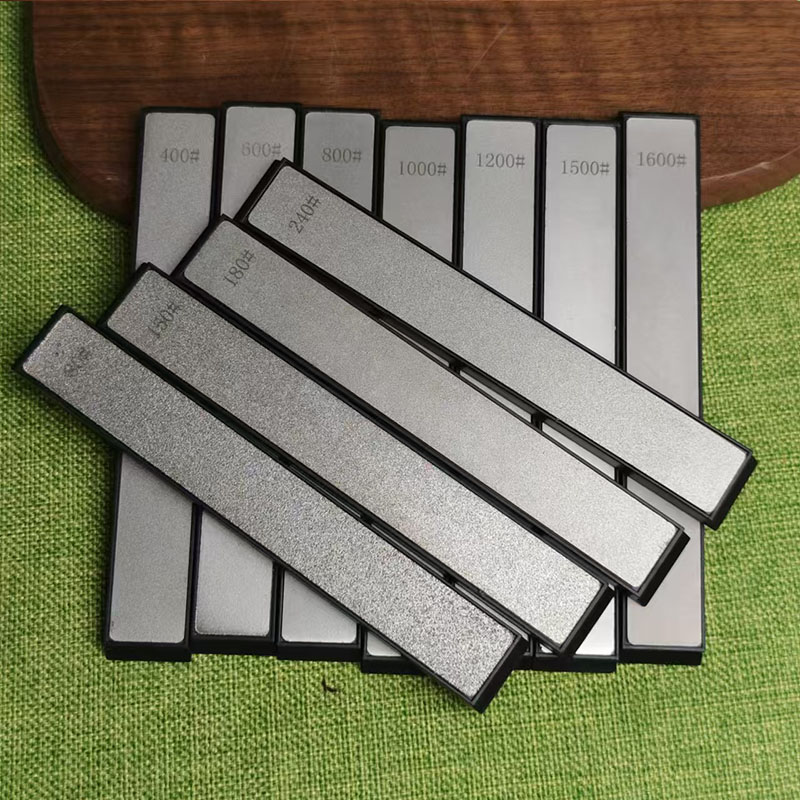 Afilador de cuchillos con barra de piedra de afilar, piedra de diamante, tijeras, maquinilla de afeitar pulida, sistema de afilado de cuchillos de cocina, herramienta para el hogar, 5 uds.