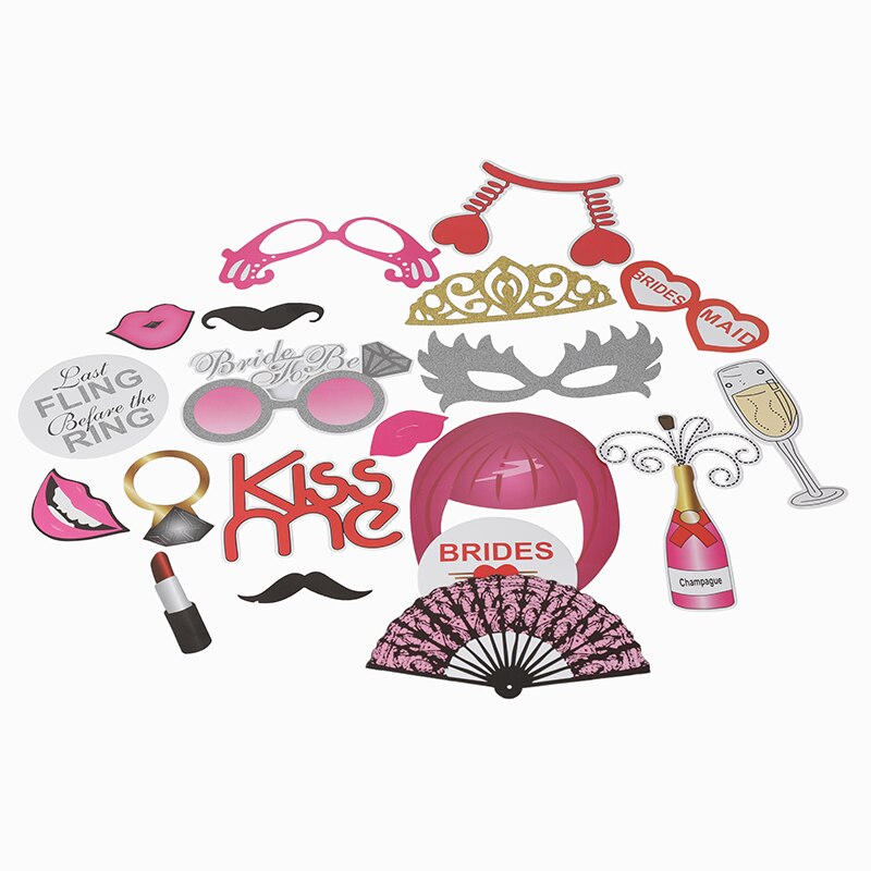 Accesorios para fotomatón de foto de boda accesorios para fotos accesorios para fiestas de bodas