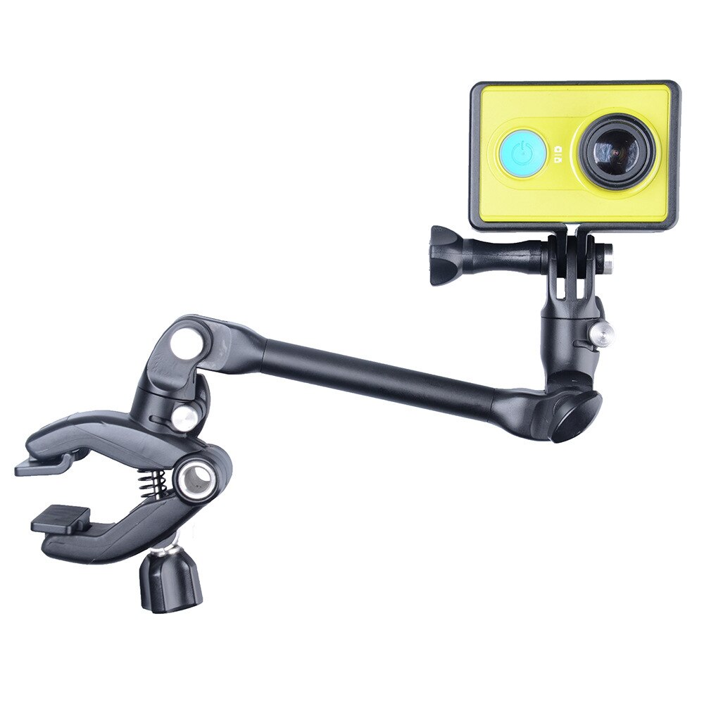 360 graden Draaien Gitaar Drum Muziek Clip Mount Voor Go Pro7 6 5 4 3 + 3 camera hero voor s jam xiao yi AEE