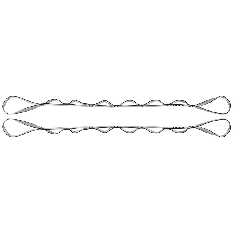 2pcs Daisy Chains Nylon Strong Climbing Strap Adjustable Harness Climbing Rope Strong Daisy Chain For Outdoor Sport Camping: Default Title