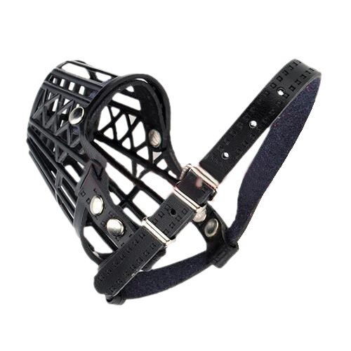 - Dog Pet Puppy Muzzle Basket Cage xL