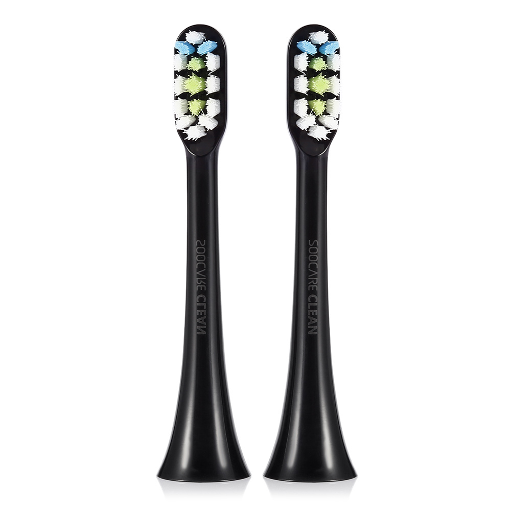 Xiaomi SOOCAS/SOOCARE X3 cabeza de repuesto de cepillo de dientes 2 uds para SOOCAS/Xiaomi Mijia SOOCARE X3 cabeza de cepillo de dientes eléctrico
