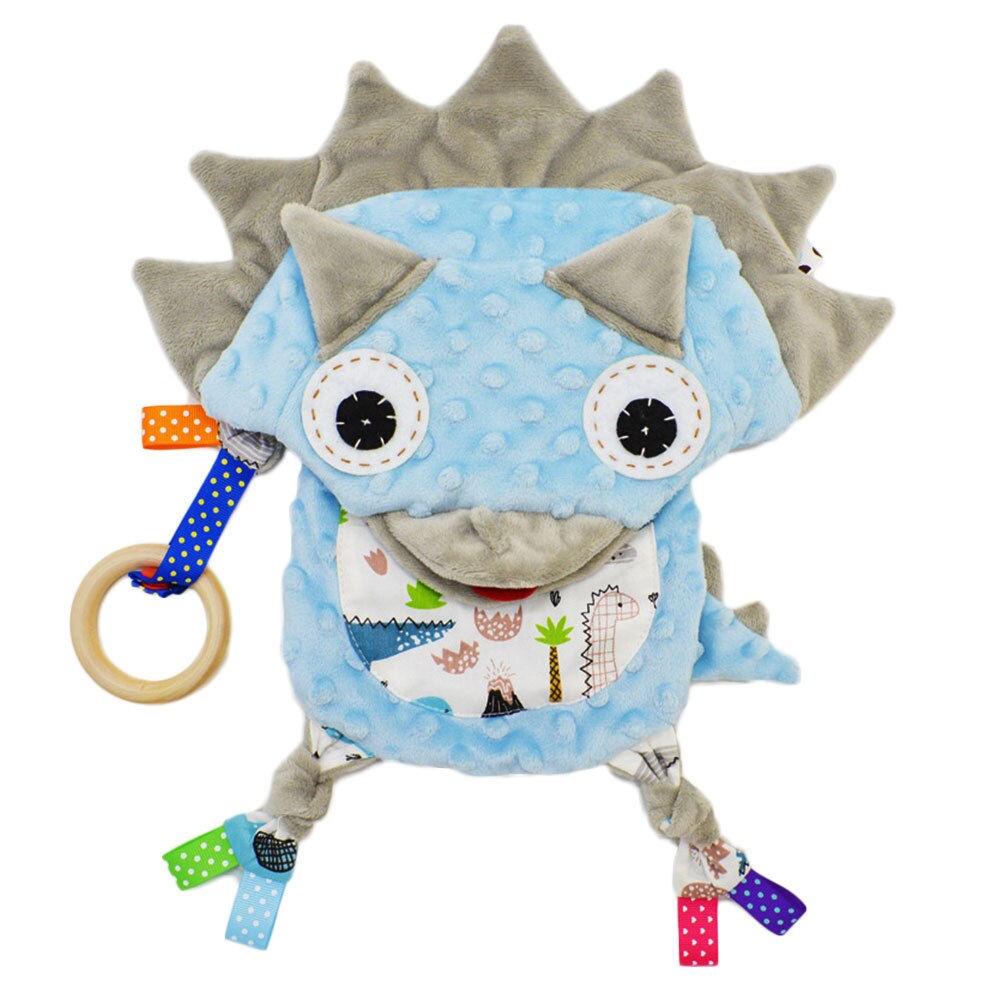 Baby Plüsch Spielzeug Puppe Beschwichtigen Handtuch Weichen Rinder Schwein Löwe Elefant Tier Spielzeug Säuglingsmarionettenpuppen Mit Gummi Ring Kinder Junge mädchen neue: A3